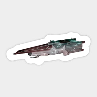 The Assault Frigate Sticker